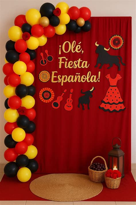 Decoraciones comestibles con temática española para tartas