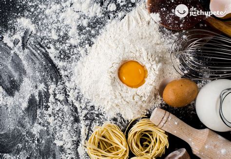 Ingredientes para hacer pasta fresca