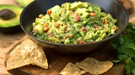 Guacamole fresco y apetitoso