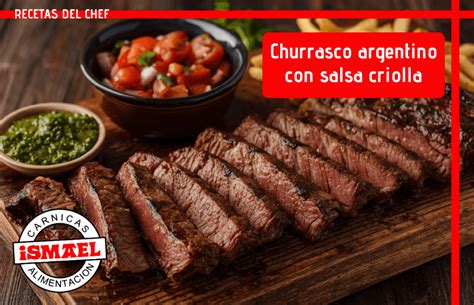 Churrasco argentino a la parrilla con alioli