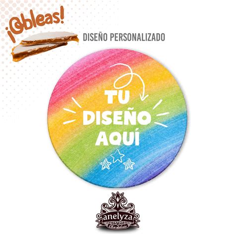 Ejemplos de obleas personalizadas para cumpleaños infantiles