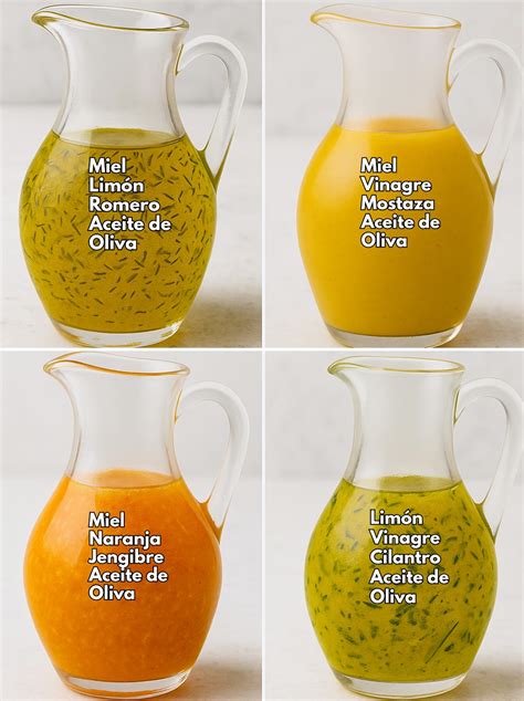Ingredientes para vinagreta: mostaza, lima, aceite