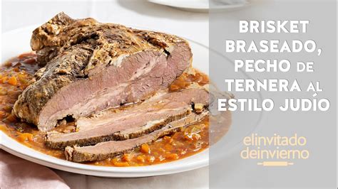 Plato de brisket braseado servido