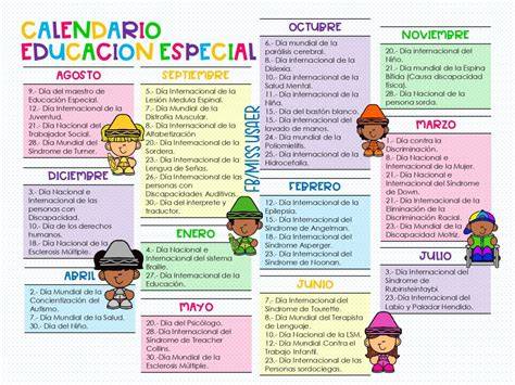 Calendario con fechas importantes