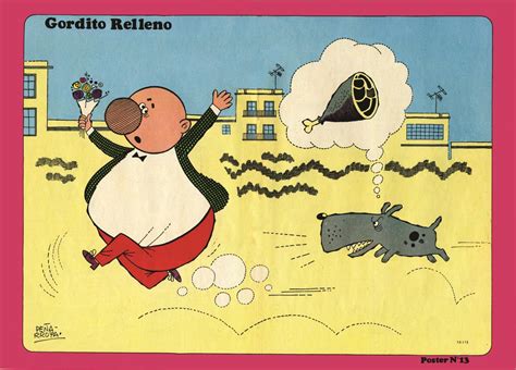 Dibujo de Gordito Relleno con su bombín
