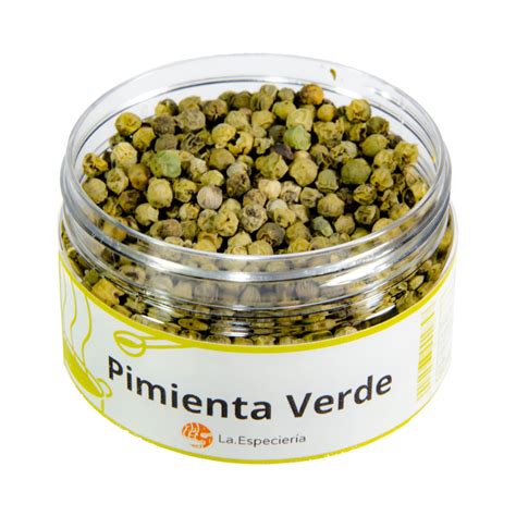 Grano de pimienta verde fresco