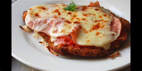 Milanesa napolitana al horno