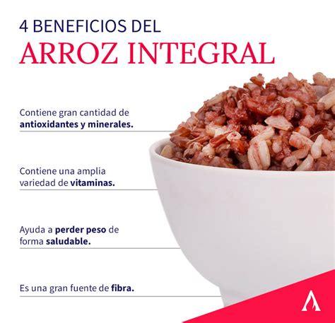 Arroz integral y sus propiedades