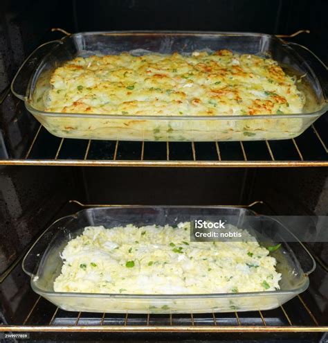 Variedad de platos gratinados al horno