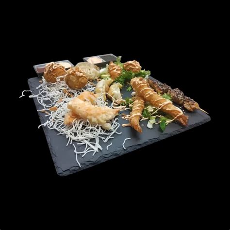 Surtido de entrantes gratinados