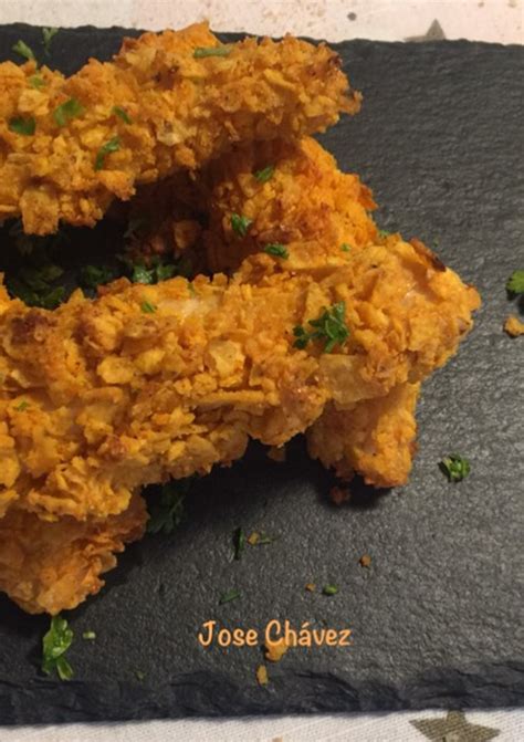 Pechugas de pollo empanadas con Doritos