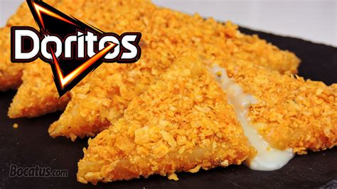 Doritos triturados en un mortero