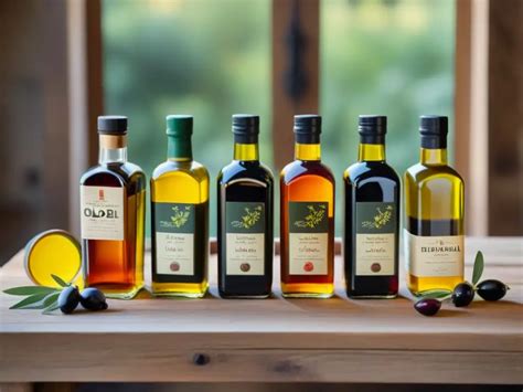 Vinagres y aceites variados