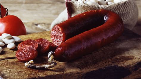 Tabla comparativa de los tipos de chorizo de Embutidos San Vicente