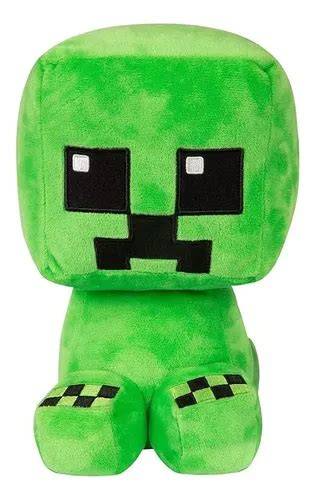 Diversos modelos de peluches Creeper de Minecraft