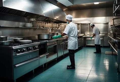 limpieza y mantenimiento de robot de cocina