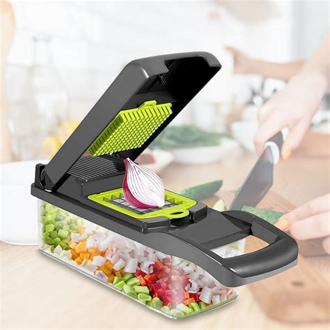 platos preparados con cortador de verduras