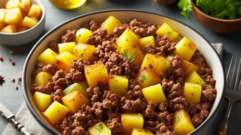 Diversidad de platos elaborados con carne molida