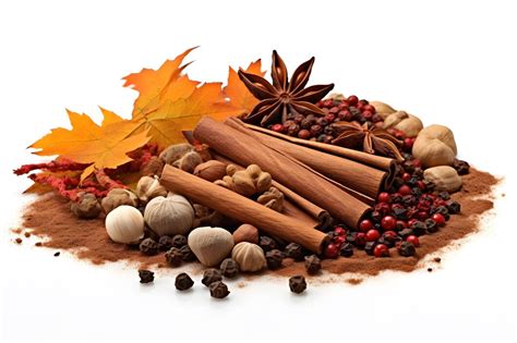 Especias de otoño: canela, jengibre y nuez moscada