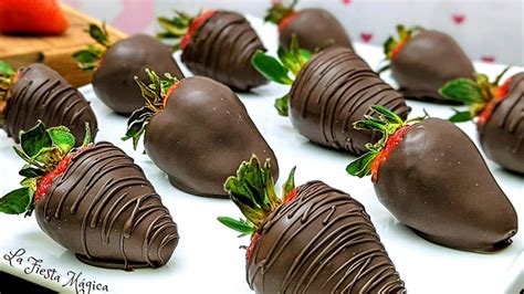 Historia de las fresas con chocolate