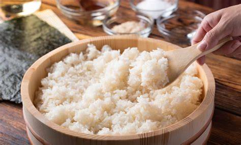 Arroz para sushi preparado