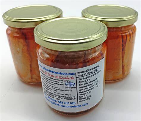 Tarros de bonito en escabeche casero
