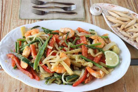 Ingredientes para una fritura de verano variada