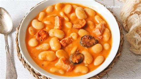 Plato de judiones de La Granja recién preparados