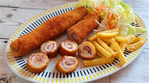 Flamenquines de pollo con relleno