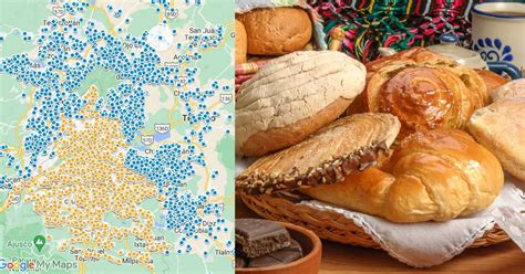 Mapa de panaderías