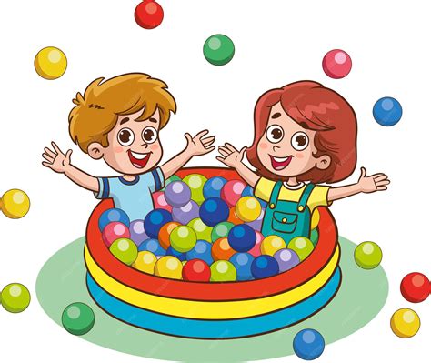 Ilustración de niños jugando a