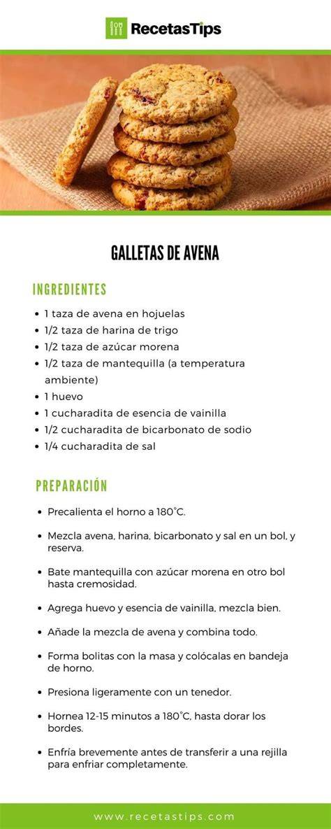 Ingredientes comunes en galletas de avena
