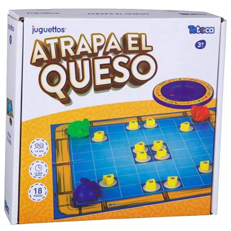 Componentes del juego Atrapa el Queso