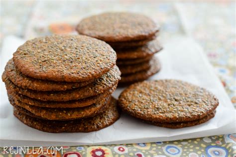 Galletas de chía y chocolate