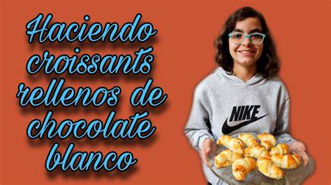 Hojaldre de chocolate blanco horneado