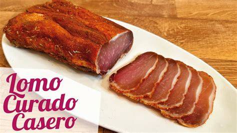 Proceso de curación del lomo embuchado