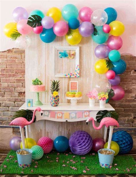 Decoración de mesa de cumpleaños infantil
