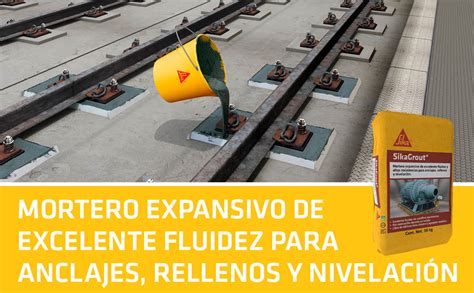 Diagrama de anclaje con mortero expansivo