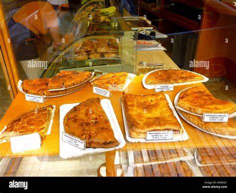Variedad de empanadas gallegas