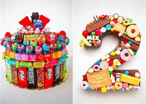 Ingredientes y utensilios para hacer una tarta de chuches casera