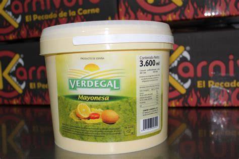 Cubo de mayonesa profesional de 3,6 kg con asa