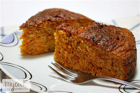 Bizcocho de zanahoria y coco sin gluten