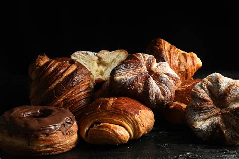 Variedad de bollería fermentada