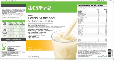 Tabla comparativa de los beneficios del Batido Chocolate Cremoso Herbalife