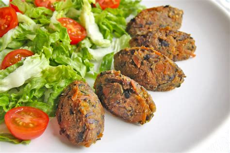 Croquetas de verduras con semillas