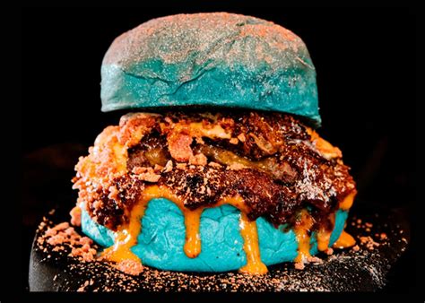 Hamburguesa Diamante Azul