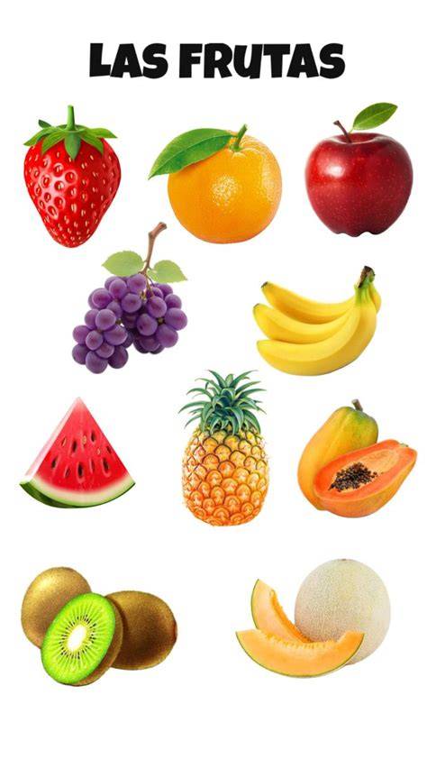 Láminas decorativas de frutas y verduras