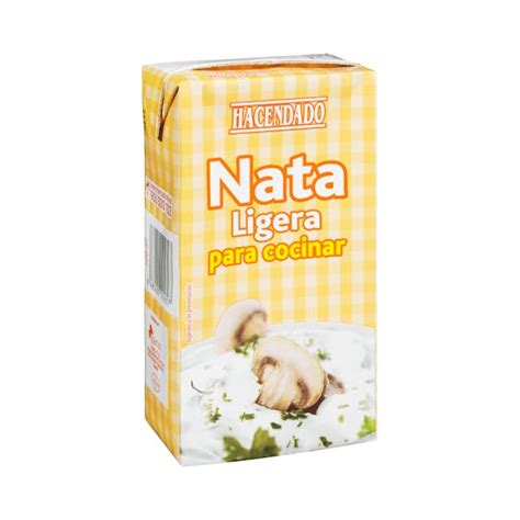 Tipos de nata para cocinar
