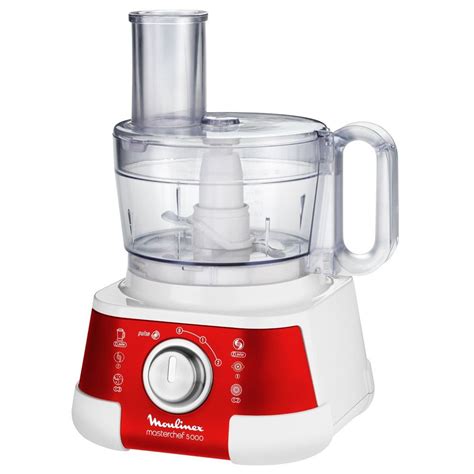 Procesador de alimentos Moulinex picando verduras