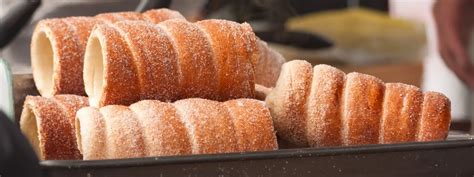 Trdelnik, postre checo